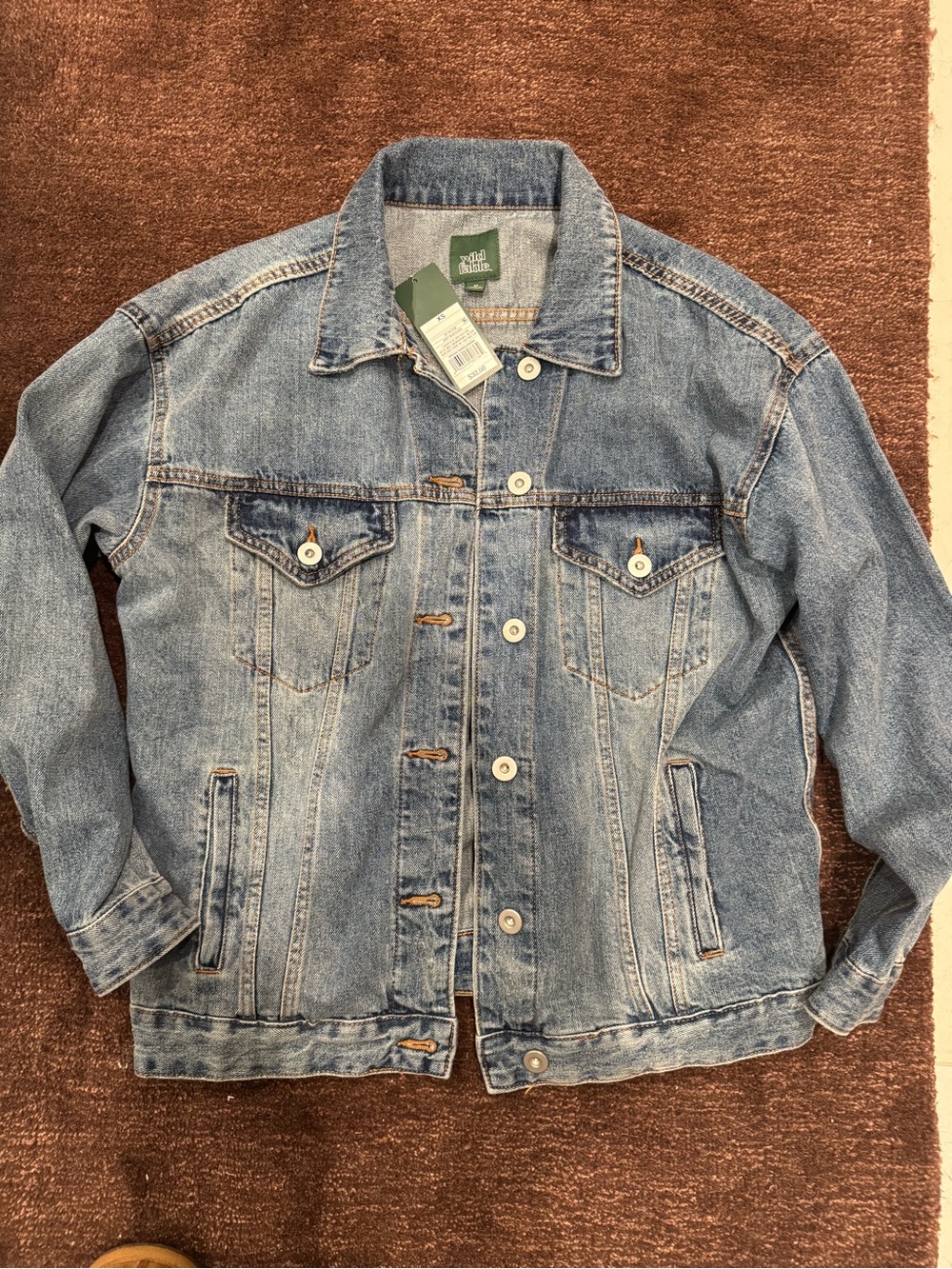 NWT Light Blue Denim Jacket